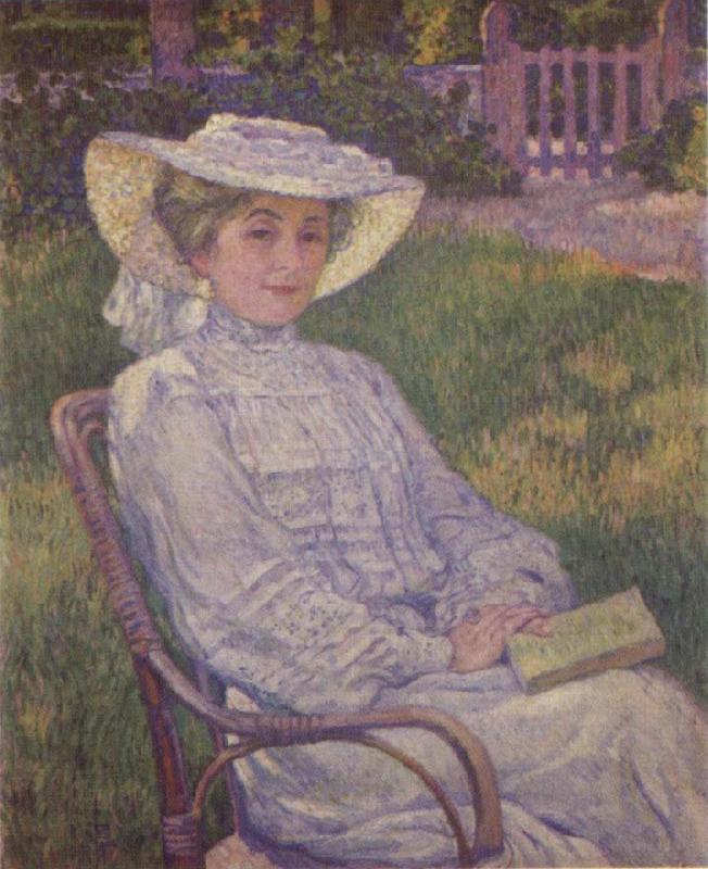 Theo Van Rysselberghe The Woman in White China oil painting art